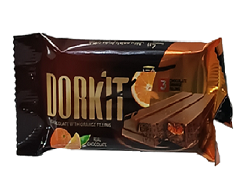 درکیت ویفر سه انگشتی با مغز پرتقال 35گرم